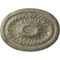 Ekena Millwork Saverne Ceiling Medallion, Hand-Painted Castle Stone Crackle, 18 1/2"W x 13 1/2"H x 1 7/8"P CM18SACSC - alternate 1